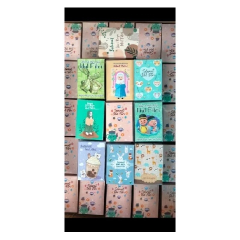 

AMPLOP LEBARAN HARI RAYA IDUL FITRI 2025 ISI 50 Pcs Lembar Motif Lucu