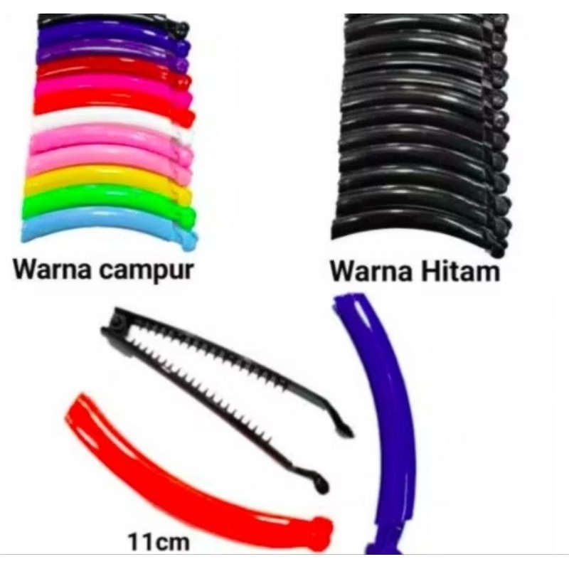 JEPIT RAMBUT MODEL PISANG / JEPIT RAMBUT KOREA