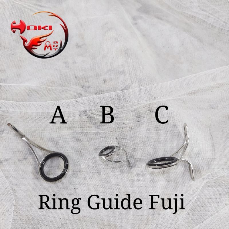 Ring guide fuji kaki 1 dan kaki 2 / cincin fuji joran pancing