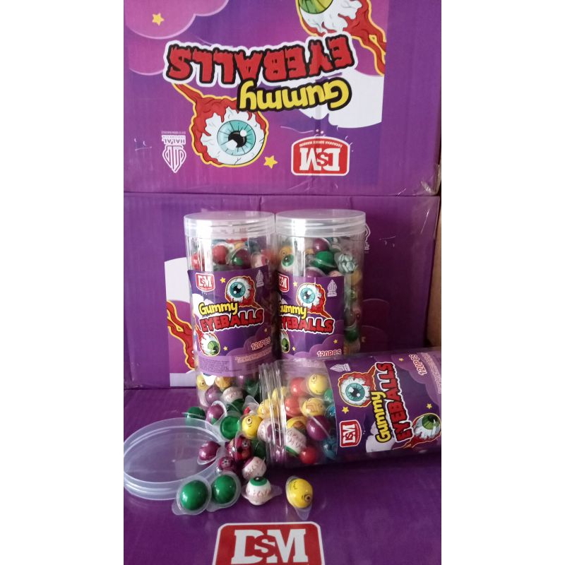 

Lunak Mini isi 120 pcs - Gummy Candy Permen Lunak mini toples - Manis