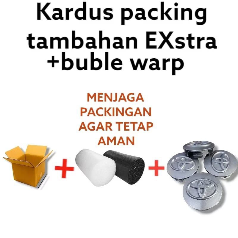 

packingan extra 100% aman sampai tujuan