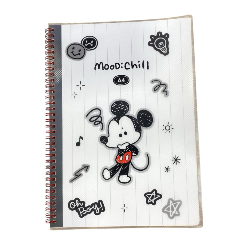 

Miniso Stationery Book A4 buku Shedule Mickey Mouse / buku rencana buku Hand book buku tulis buku sekolah