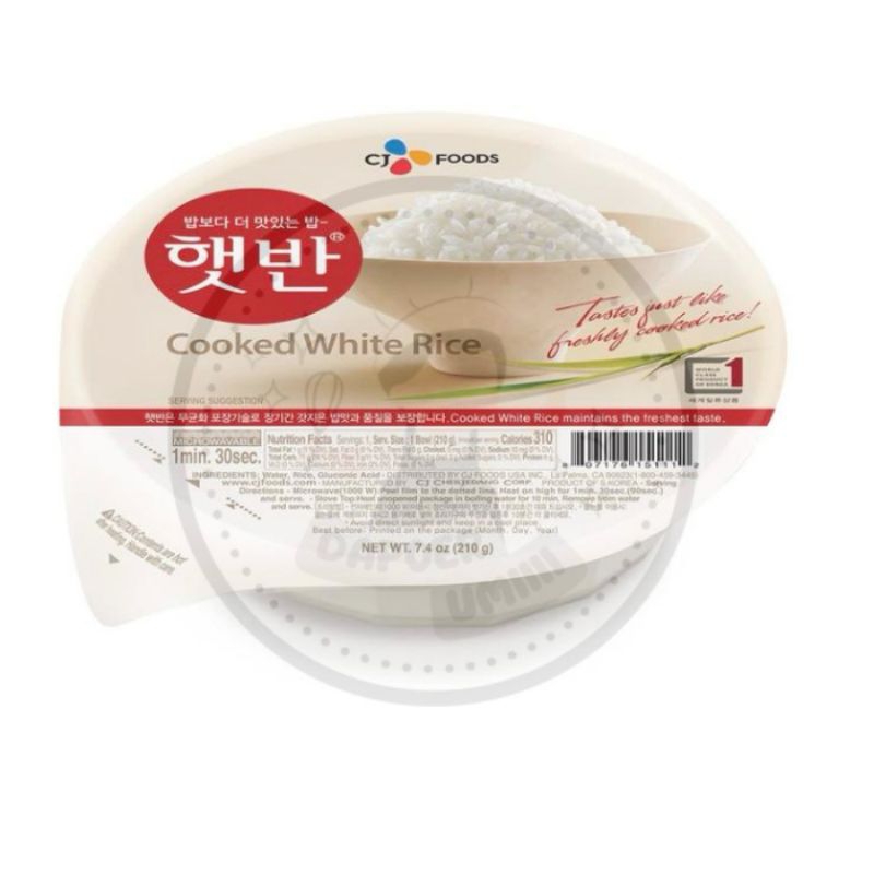 

HETBAHN Nasi Instan (Cooked White Rice) 210g