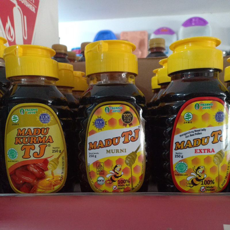 

Madu TJ 250gr Murni , Super , Kurma
