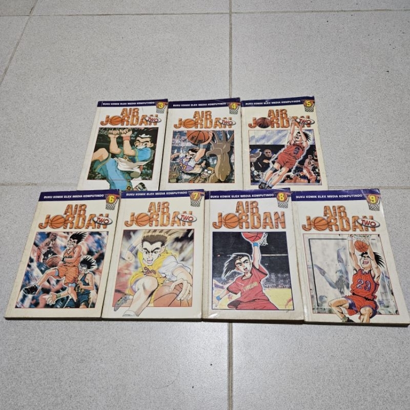 Komik bekas Air Jordan 2 eks kolpri cabutan