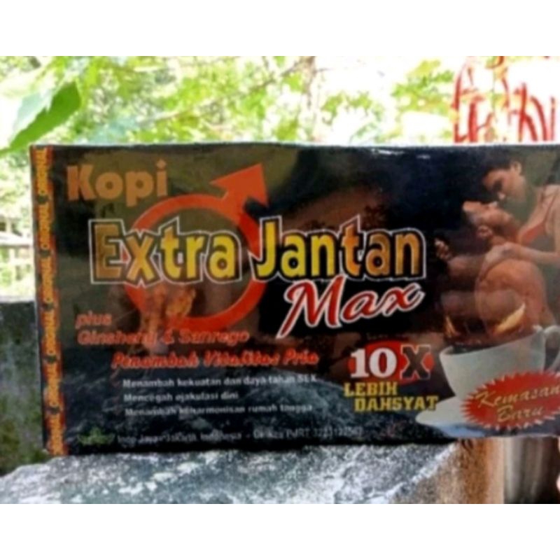 Kopi Extra Jantan Max 100% Original