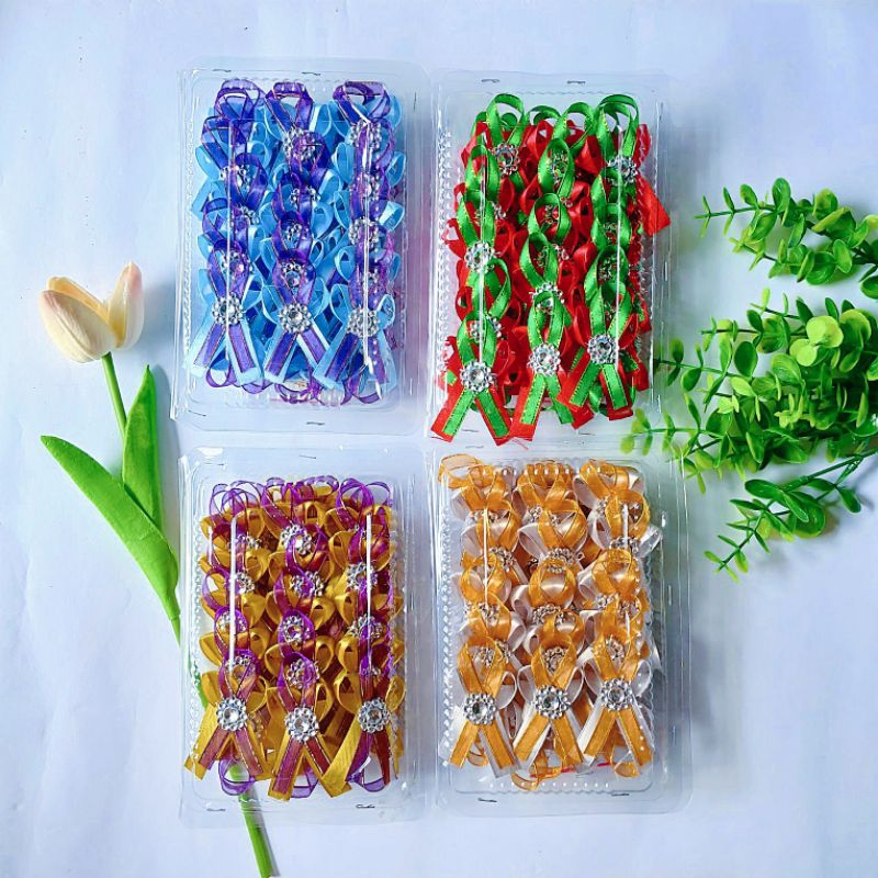 

40 Pcs Pita List Emas Souvenir / Pita Panitia / Pita Kado / Pita Parcel