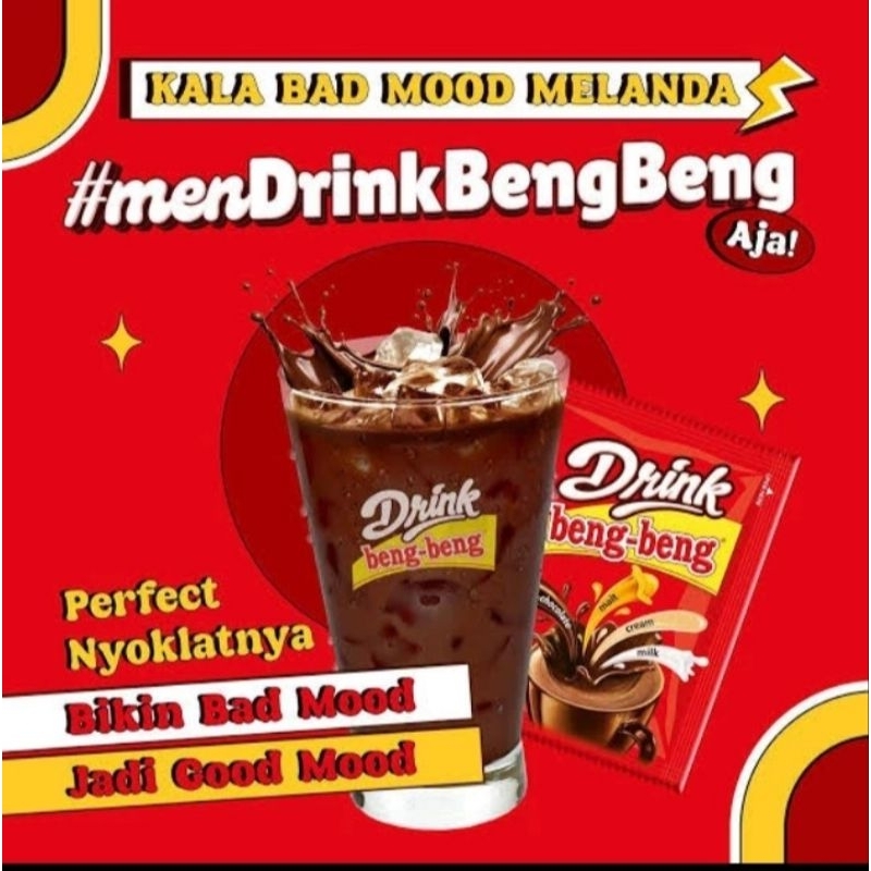 

Drink beng beng coklat 1 dus isi 8 renceng