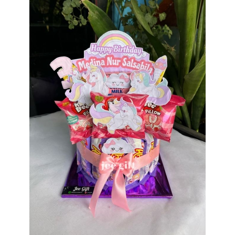 

Tower snack 1 tingkat murah/cake snack/snack tower/hadiah ultah, kado, hadiah kenaikan kelas, hari ibu, hari guru dll