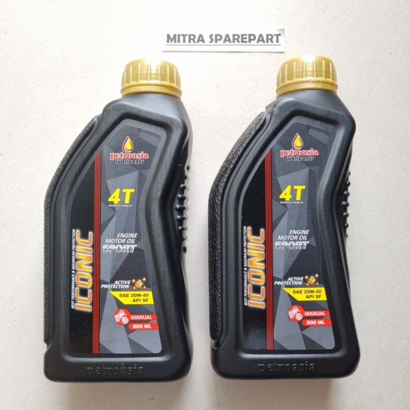 OLI PETROASIA ICONIC SPORT[20W-40]- UNTUK MOTOR MANUAL