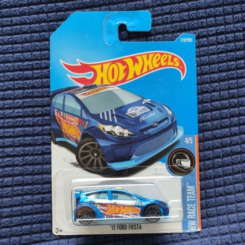 Hot Wheels Ford Fiesta Blue Livery Hot Wheels