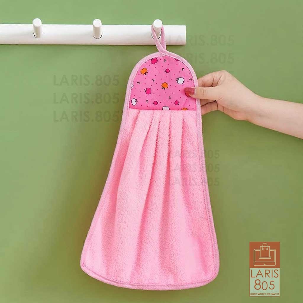 Kain Lap Dapur Gantung / Kain Lap Microfiber Dapur Hanging Towel / Handuk Tangan Gantung Microfiber
