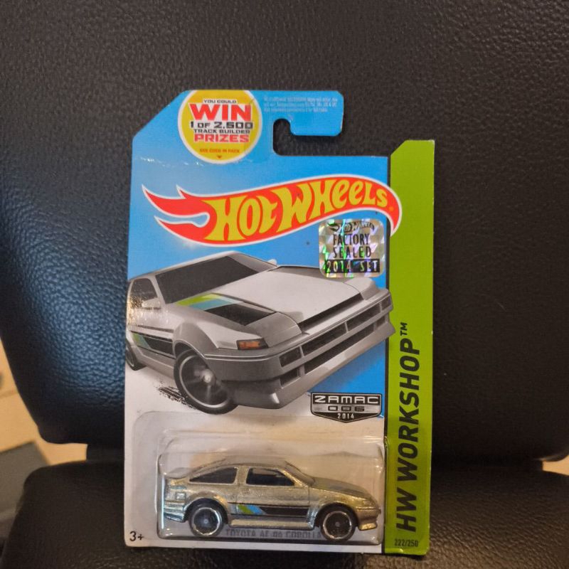 Hot Wheels Toyota AE86 Corolla Zamac FS 2014 Set Factory Sealed