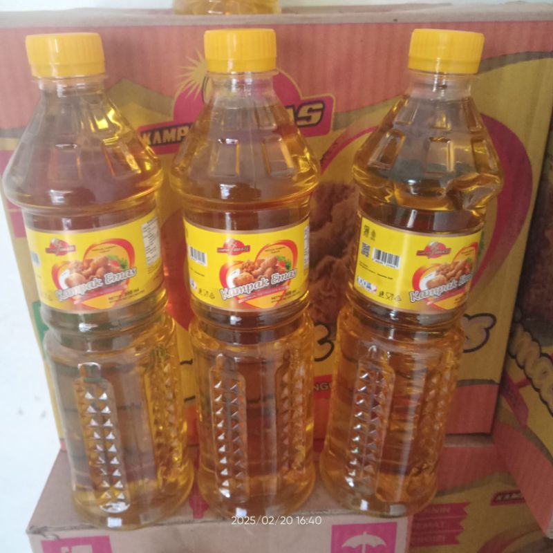 

Minyak Goreng Cap Kampak Emas Kemasan 800ml Satuan PROMO!!!