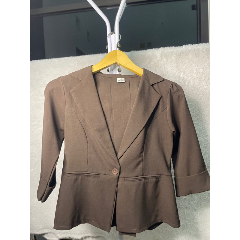 blazer coklat preloved
