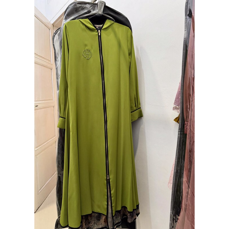 Hikmat abaya dress muslimah preloved size S