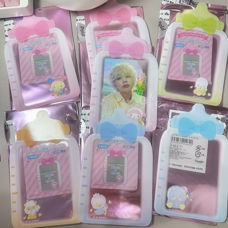 Card Holder Sanrio Baby Bottled Dot / Cahol Hard Case Sanrio Japan