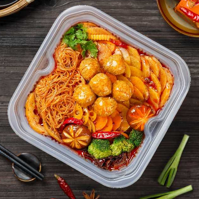 

【READY】【Halal】 Pedas Meatballs 麻辣爆汁丸子自热火锅/自嗨锅/haidilao/instant/hotpot/Fiho/laweike/inxiaochuan/xixiaochuan instant hotpot/海底捞/自热火锅