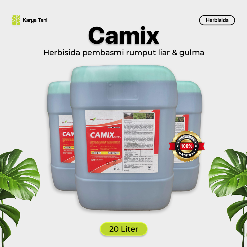 HERBISIDA CAMIX 138SL PEMBASMI RUMPUT DAN GULMA 20 LITER