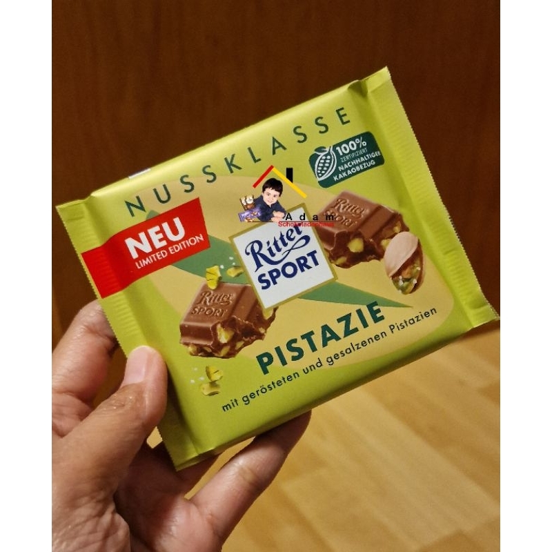 

Ritter Sport Pistazie (Pistachio)