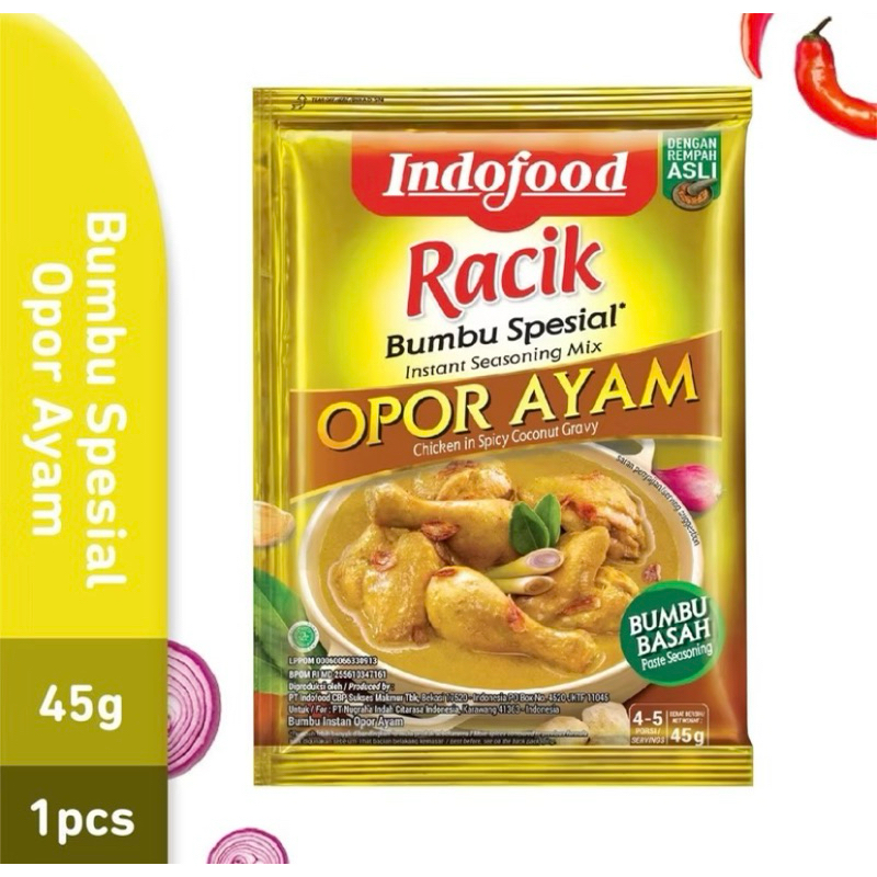 

BUMBU RACIK INSTAN OPOR AYAM 45gr