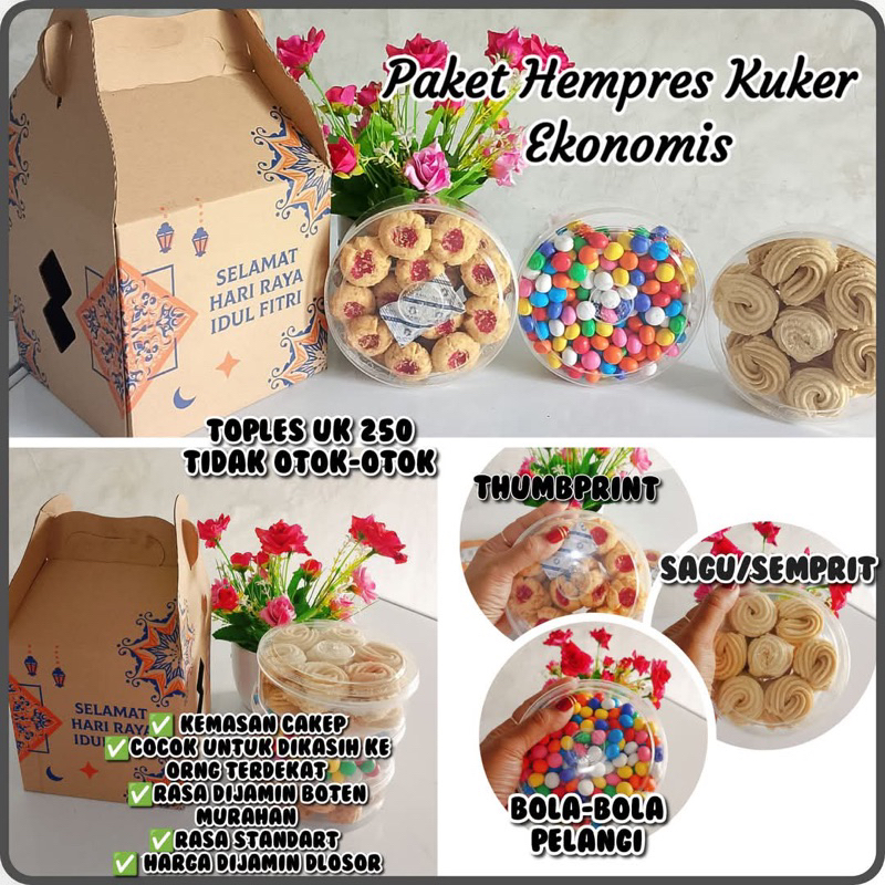 

paket kue kering ekonomis