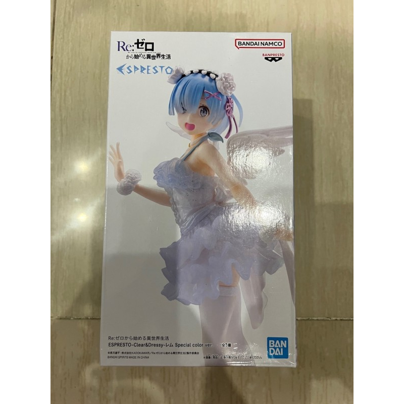 BANPRESTO Espresto RE:Zero - Rem Clear & Dressy
