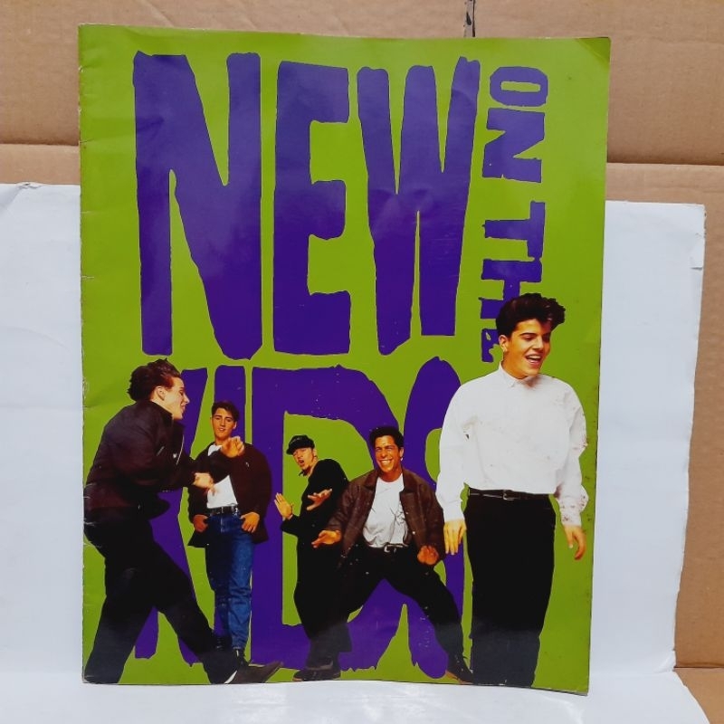 New Kids On The Block Tour Book / Majalah Import A3