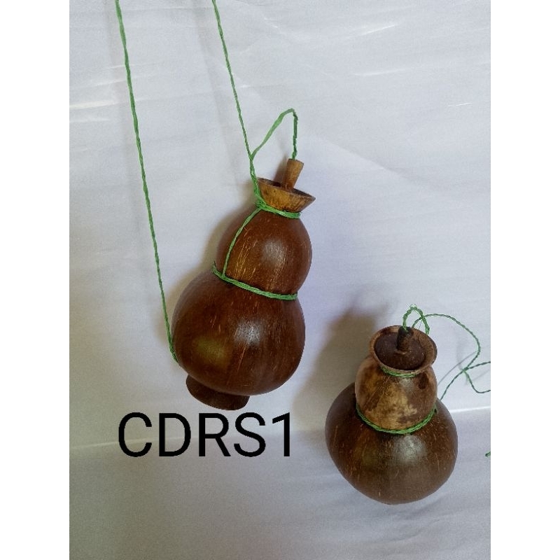 KEMPIS BOTOL AIR MINUM BATOK KELAPA TUA/ KENDI BATOK KELAPA