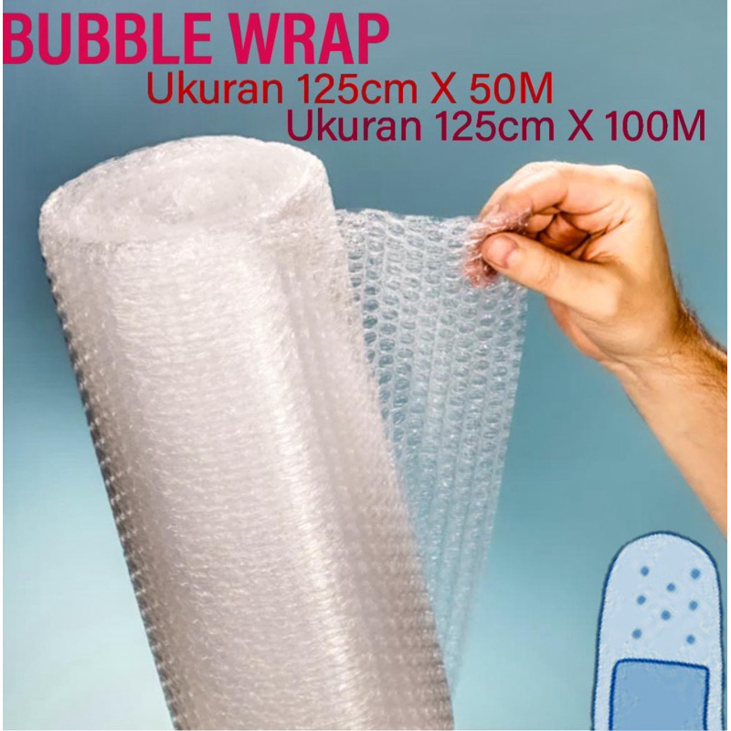 

Bubble Wrap Ukuran 125cm X 50M