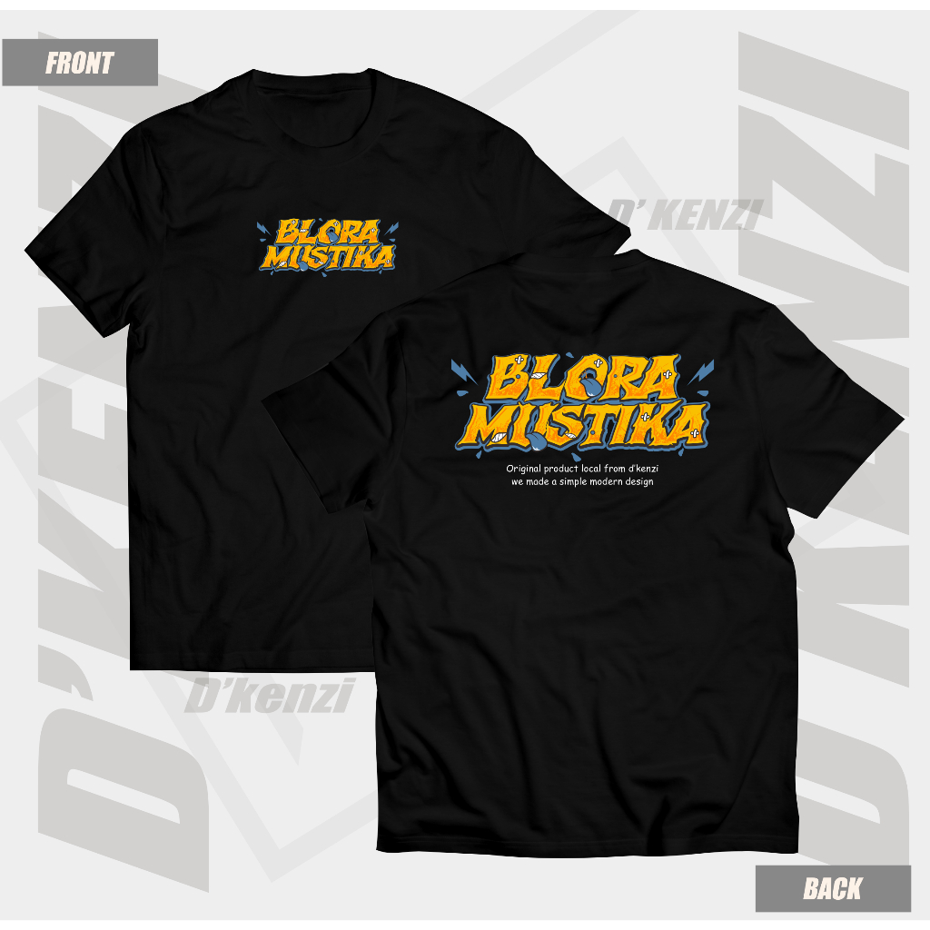 Kaos Blora Mustika Tshirt Blora cotton combed