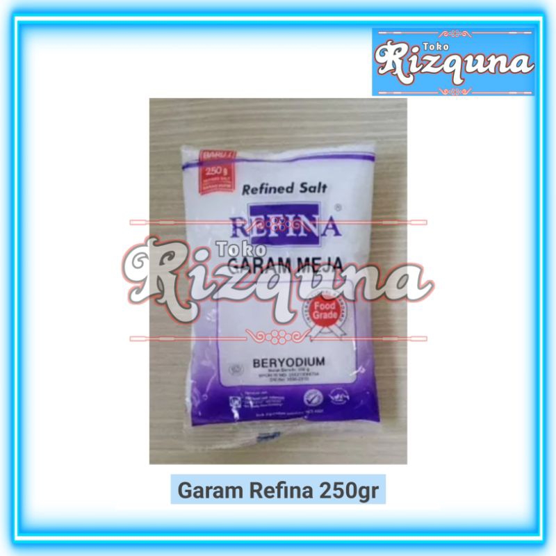 

Refina garam meja 250gr