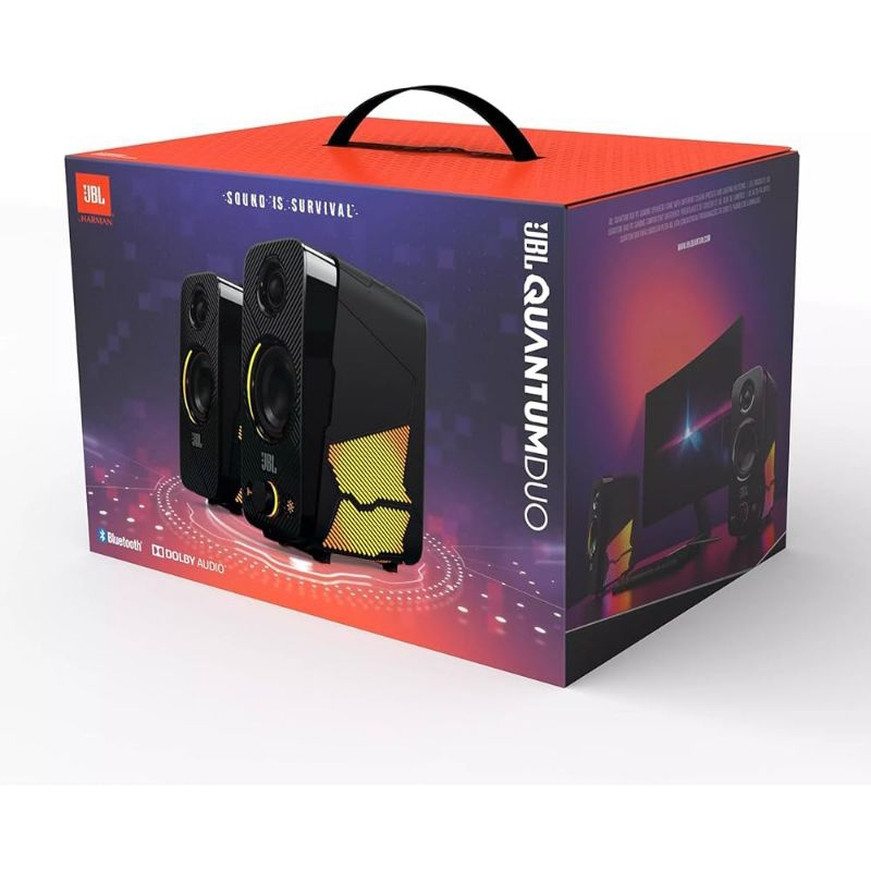 SPEAKER GAMING PC JBL QUANTUM DUO BLUETOOTH RGB ORIGINAL RESMI IMS