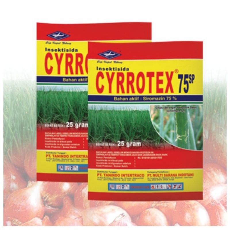 INSEKTISIDA CYRROTEX 75 SP UK 25 GR