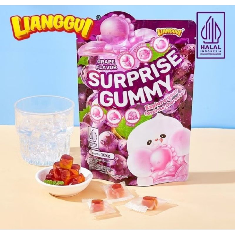 

Liangggui Permen Lunak Supprise Gummy