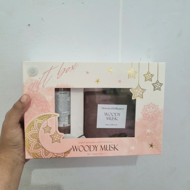 SPECIAL SALE MINISO SCENT DIFFUSER WOODY & MUSK / PENGHARUM RUANGAN