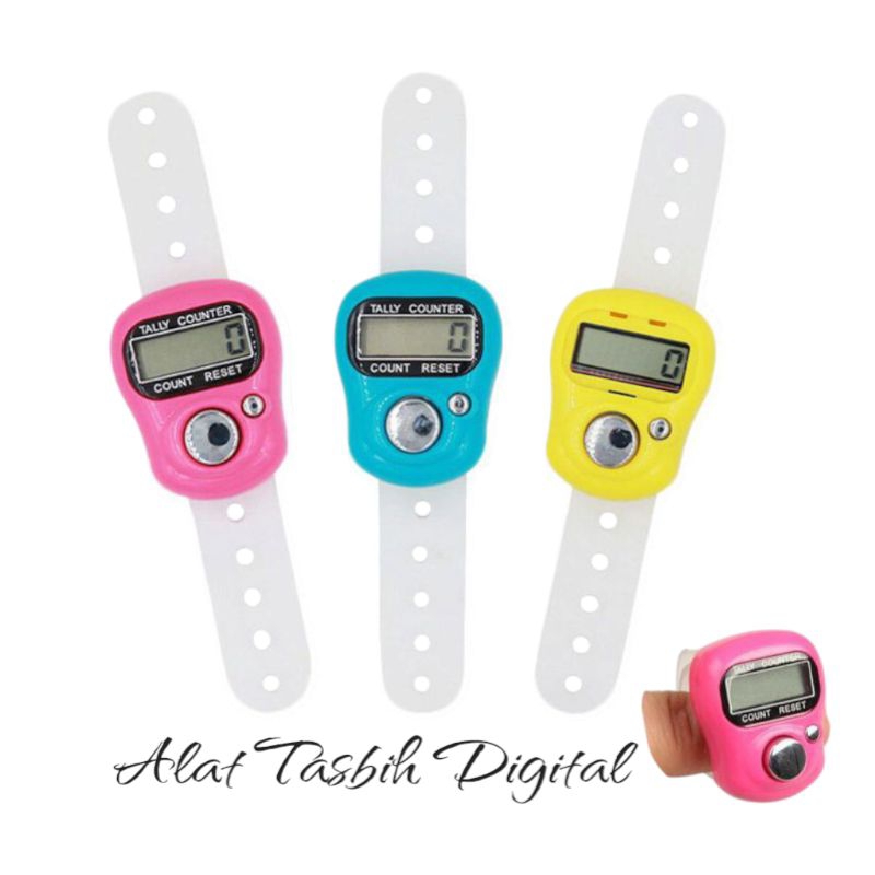 Bisa COD  Alat Tasbih Digital - Alat Hitung Digital - Alat Hitung Dzikir - Alat Hitung Sholawat (War