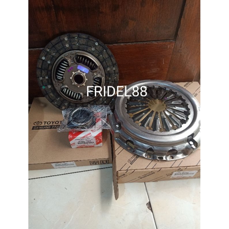 kampas kopling set Toyota fortuner diesel 2,5/Hilux,2,5 original