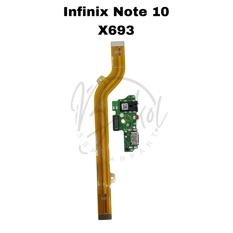 Flexible Board / Papan Cas / Conector Cas Infinix Note 10 X693