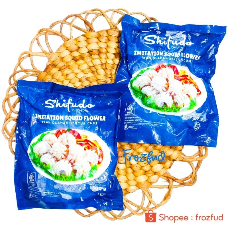 

Shifudo Imitation Squid Flower Kembang Cumi 500gr