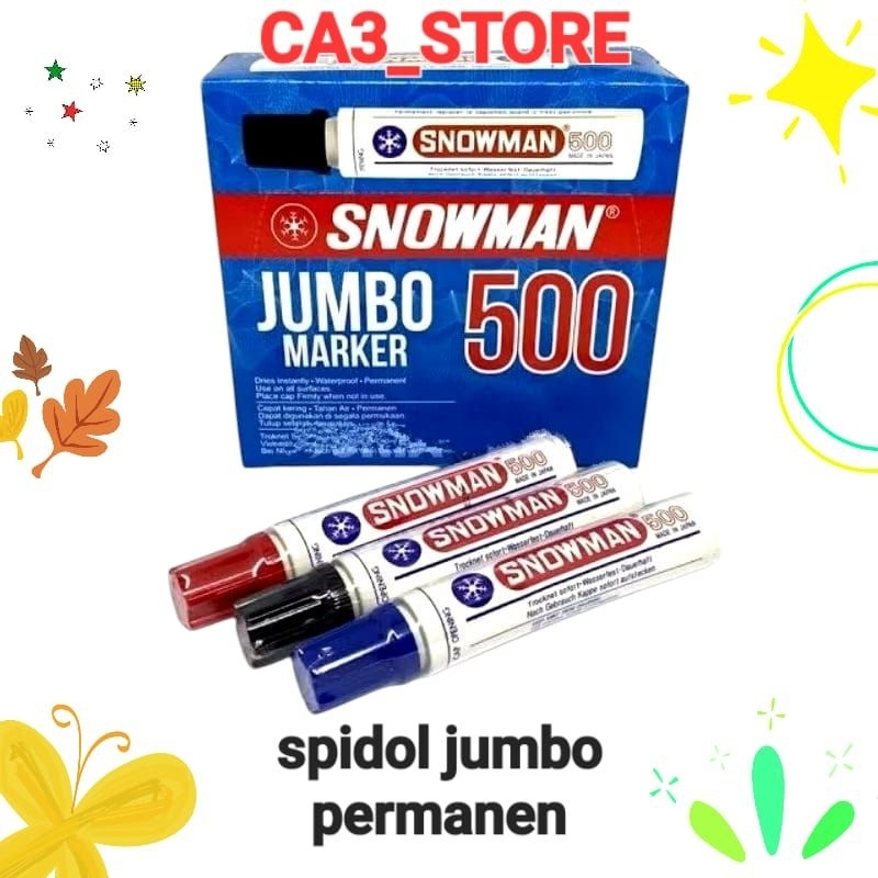 

Spidol Jumbo/ Spidol Jumbo Permanen/ Spidol Jumbo Marker 500