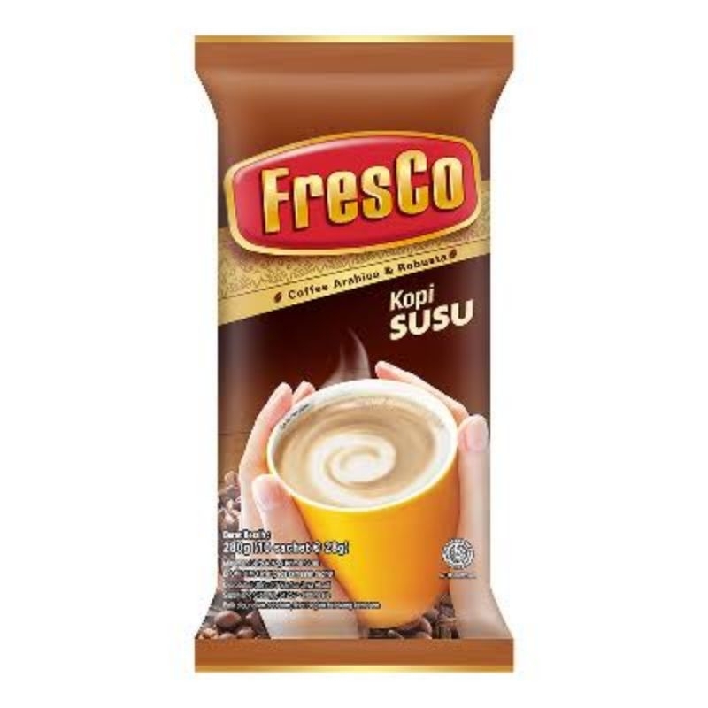 

FRESCO KOPI SUSU 10 X 28GR