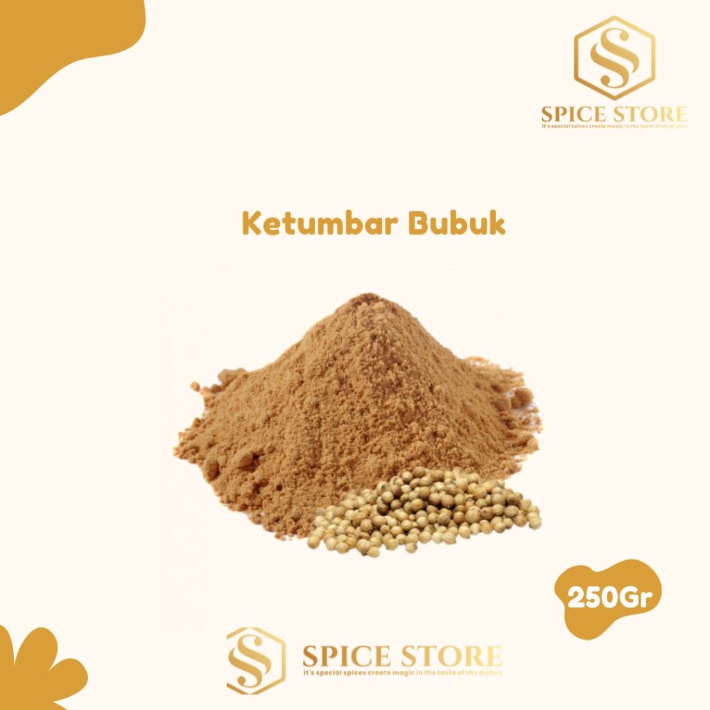 

Spice Store - Bumbu Dapur Bubuk Ketumbar (250 Gr)