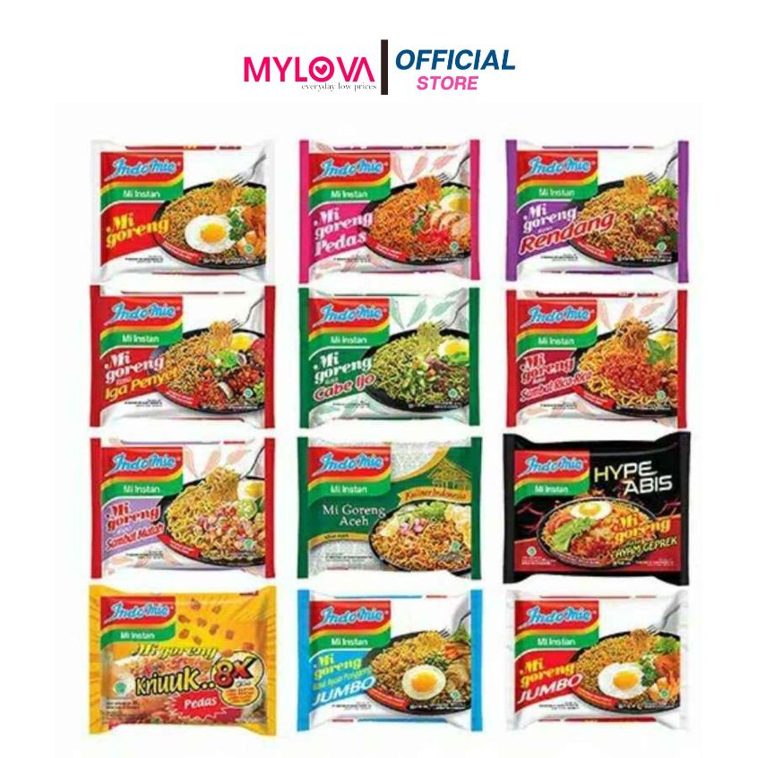 

Indomie Goreng Aneka Varian Rasa