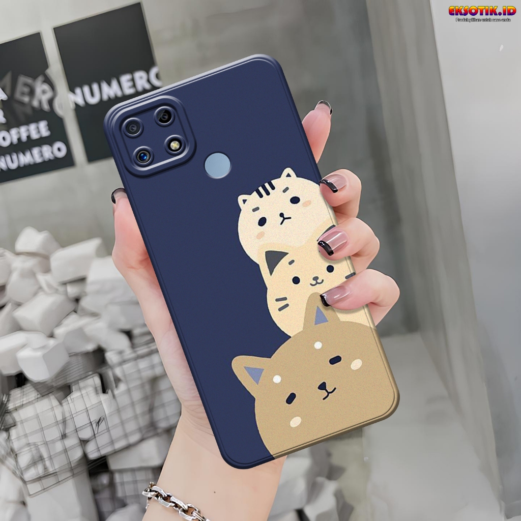 Case Realme C25 / C25s - Casing Realme C25 / C25s - Fashion Case - Silikon Realme C25 / C25s - Motif