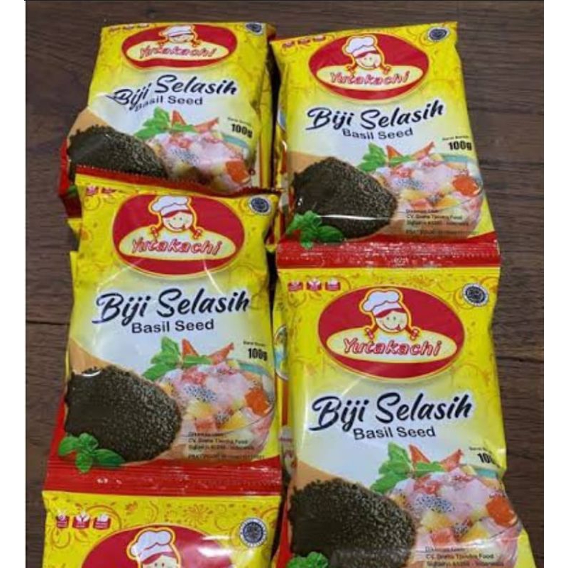 

Biji selasih YUTAKACHI 1renceng 100gr/pcs