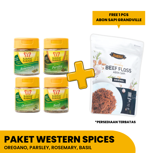 

[KOLABORASI] PAKET WESTERN SPICES X GRANDVILLE
