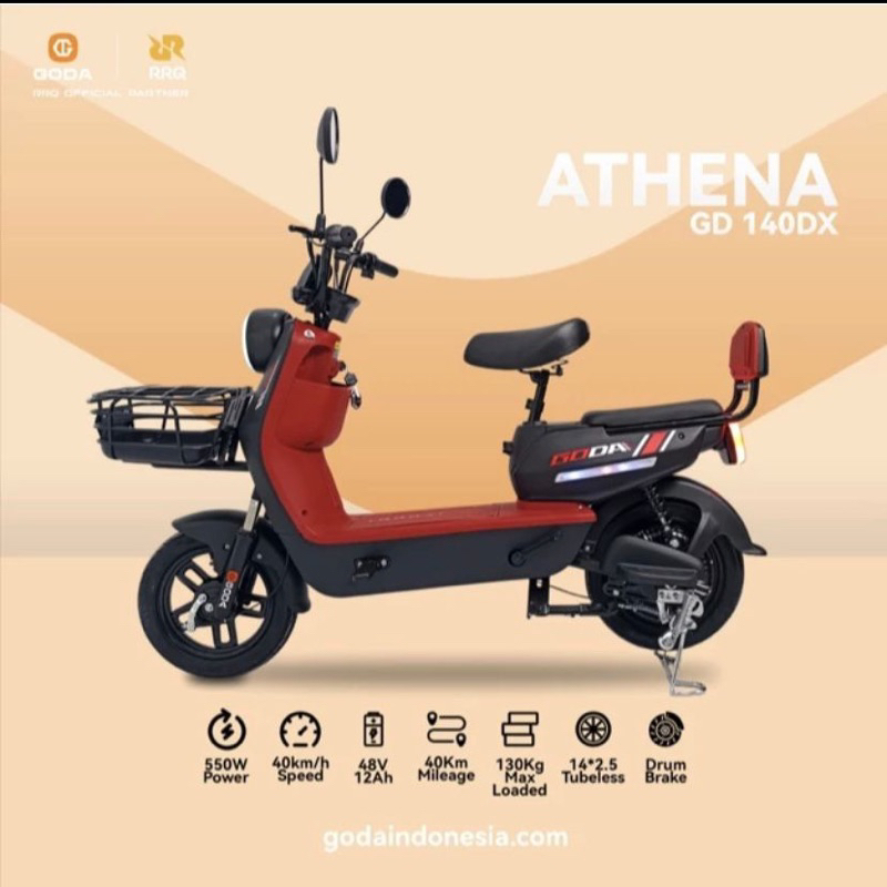 GODA - Sepeda Listrik GD 140DX