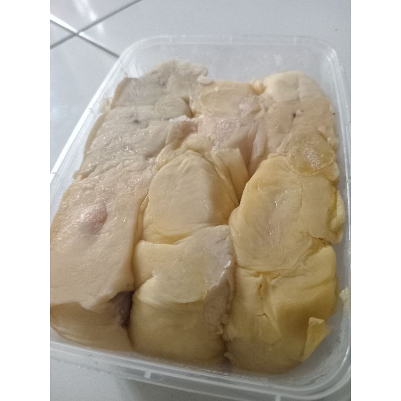 

PREMIUM DURIAN KUPAS SUMATRA 500gr Manis