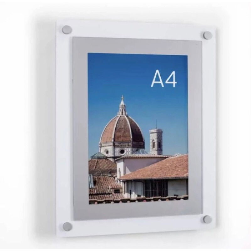 

Papan acrylic a4 bening poster display akrilik transparan